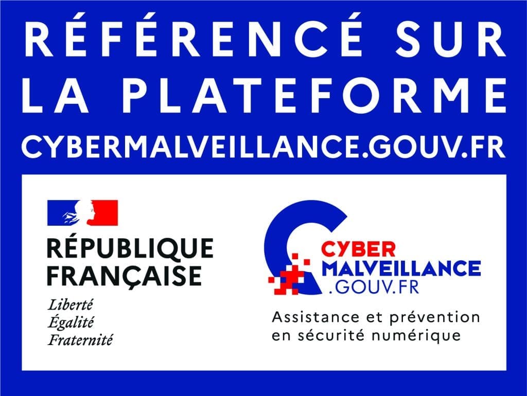 Référencé sur cybermalveillance gouv